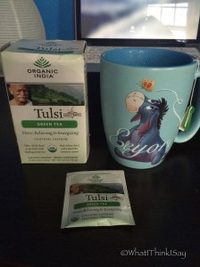 Sunday Morning Green Tea Break